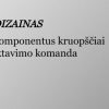 duso sistemos komplektas