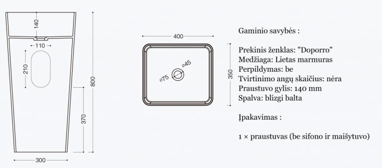 naujoviskas praustuvas