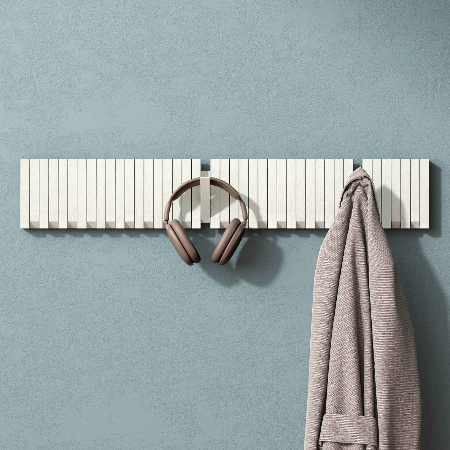 Medinė sieninė kabykla su 7 magnetiniais kabliukais – Totnes T01 (9)
